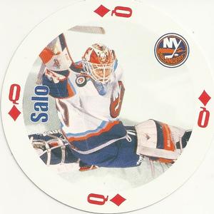 1998-99 Bicycle NHL Hockey Aces Goalies #Q♦ Tommy Salo Front