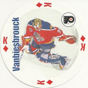 1998-99 Bicycle NHL Hockey Aces Goalies #K♦ John Vanbiesbrouck Front