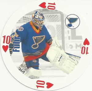 1998-99 Bicycle NHL Hockey Aces Goalies #10♥ Grant Fuhr Front
