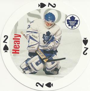 1998-99 Bicycle NHL Hockey Aces Goalies #2♠ Glenn Healy Front