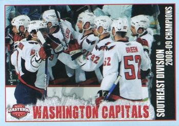 2009-10 Panini Stickers #10 Washington Capitals Front
