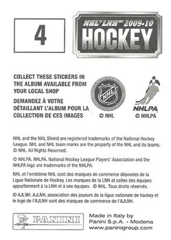 2009-10 Panini Stickers #4 Western Conference Logo Back