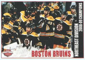 2009-10 Panini Stickers #9 Boston Bruins Front