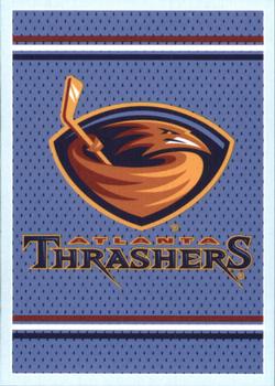 2009-10 Panini Stickers #11 Atlanta Thrashers Logo Front