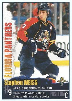 2009-10 Panini Stickers #53 Stephen Weiss Front