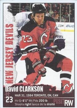 2009-10 Panini Stickers #80 David Clarkson Front
