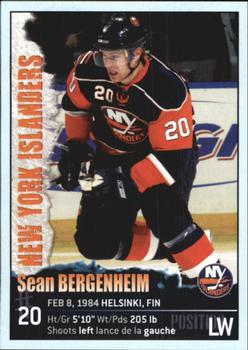 2009-10 Panini Stickers #89 Sean Bergenheim Front