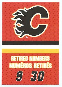 2009-10 Panini Stickers #171 Calgary Flames Logo Front