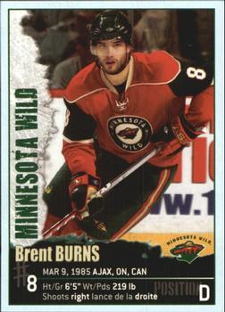 2009-10 Panini Stickers #254 Brent Burns Front