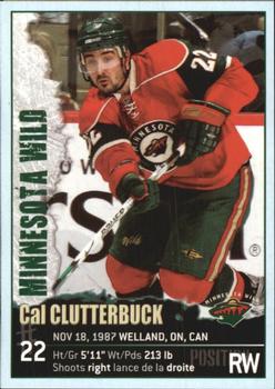 2009-10 Panini Stickers #260 Cal Clutterbuck Front