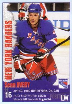 2009-10 Panini Stickers #97 Sean Avery Front