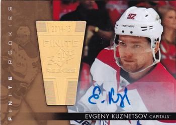 2014-15 SPx - Finite Rookies Autographs #6 Evgeny Kuznetsov Front