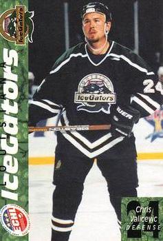 1997-98 Starzsports Louisiana Ice Gators (ECHL) #NNO Chris Valicevic Front