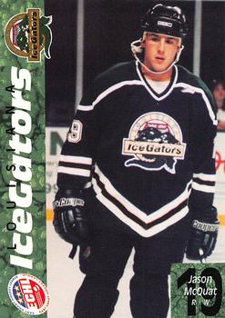 1997-98 Starzsports Louisiana Ice Gators (ECHL) #NNO Jason McQuat Front