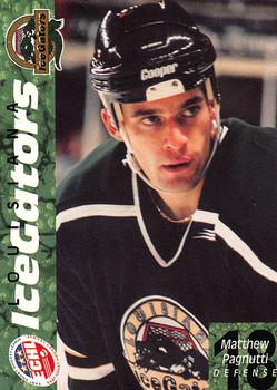 1997-98 Starzsports Louisiana Ice Gators (ECHL) #NNO Matthew Pagnutti Front