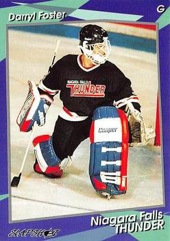 1993-94 Slapshot Niagara Falls Thunder (OHL) #3 Darryl Foster Front