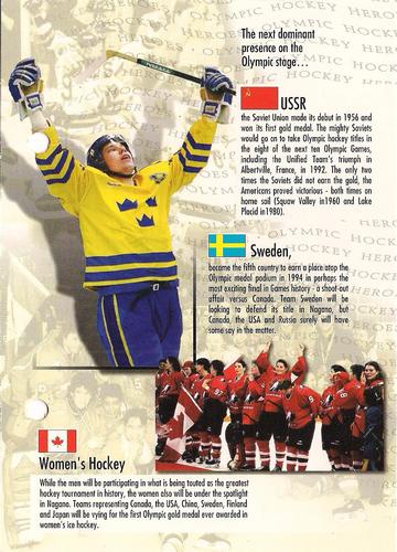 1997 Esso Olympic Hockey Heroes #3 CBC Broadcast Guide Front