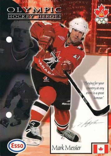 1997 Esso Olympic Hockey Heroes #20 Mark Messier Front