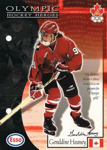 1997 Esso Olympic Hockey Heroes #57 Geraldine Heaney Front