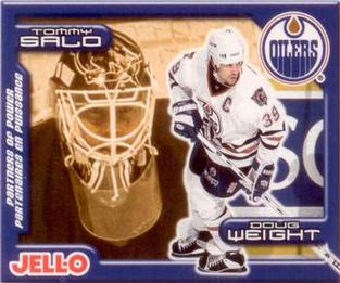 1999-00 Kraft / Post Collection - Jell-O Jelly Powder Partners of Power #NNO Tommy Salo / Doug Weight Front
