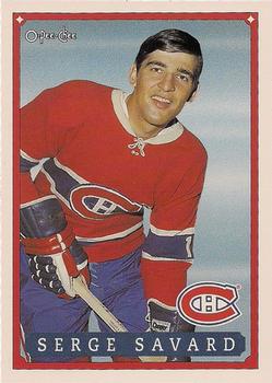 1992-93 O-Pee-Chee Montreal Canadiens Hockey Fest #4 Serge Savard Front