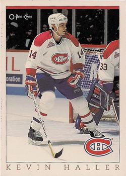 1992-93 O-Pee-Chee Montreal Canadiens Hockey Fest #8 Kevin Haller Front