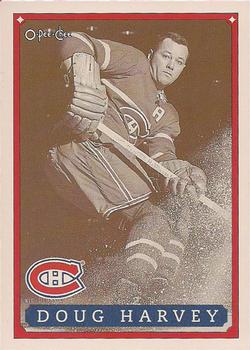 1992-93 O-Pee-Chee Montreal Canadiens Hockey Fest #22 Doug Harvey Front