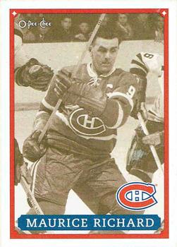 1992-93 O-Pee-Chee Montreal Canadiens Hockey Fest #29 Maurice Richard Front