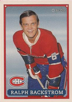 1992-93 O-Pee-Chee Montreal Canadiens Hockey Fest #33 Ralph Backstrom Front