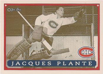 1992-93 O-Pee-Chee Montreal Canadiens Hockey Fest #40 Jacques Plante Front