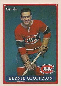 1992-93 O-Pee-Chee Montreal Canadiens Hockey Fest #54 Bernie Geoffrion Front