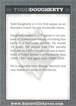 2006-07 Huntsville Havoc (SPHL) #NNO Todd Dougherty Back