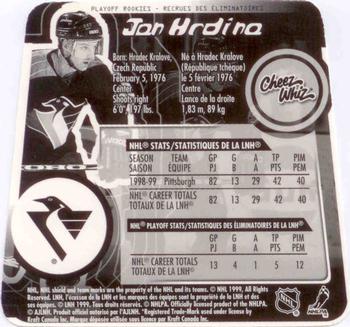 1999-00 Kraft / Post Collection - Cheez Whiz Kid Playoff Rookies #NNO Jan Hrdina Back