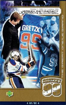 1999-00 Kraft / Post Collection - Kraft Dinner The Great One #4 Wayne Gretzky Front