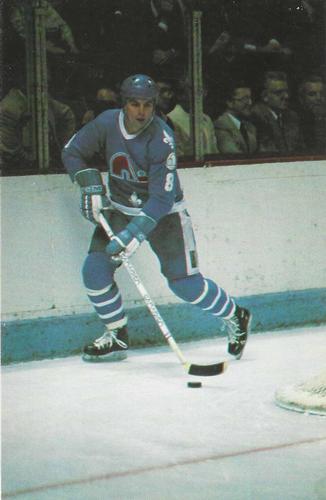 1982-83 Quebec Nordiques Postcards #NNO Marc Tardif Front