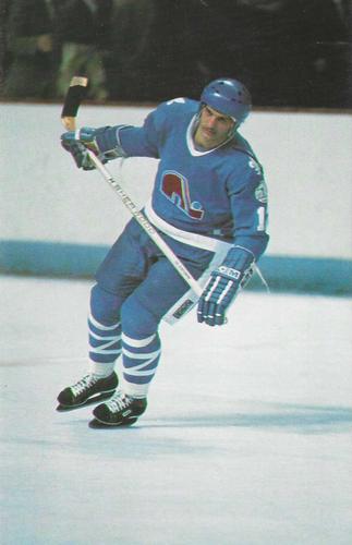 1982-83 Quebec Nordiques Postcards #NNO Louis Sleigher Front