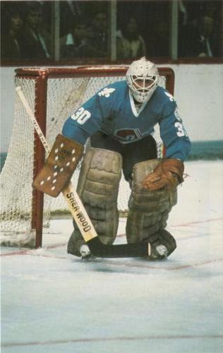 1982-83 Quebec Nordiques Postcards #NNO Clint Malarchuk Front