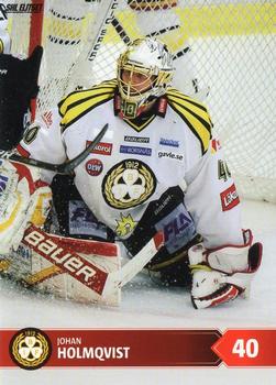 2012-13 SHL Elitset #14 Johan Holmqvist Front