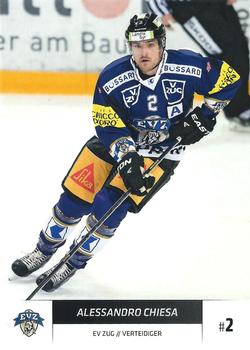 2013-14 PCAS Swiss National League #SNL-224 Alessandro Chiesa Front