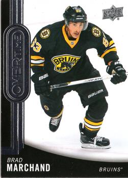 2014-15 Upper Deck Overtime #142 Brad Marchand Front