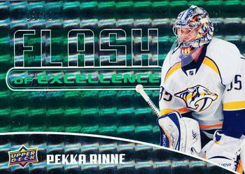 2014-15 Upper Deck Overtime - Flash of Excellence #FOE-5 Pekka Rinne Front