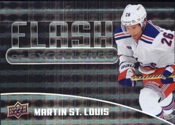 2014-15 Upper Deck Overtime - Flash of Excellence #FOE-23 Martin St. Louis Front