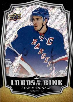 2014-15 Upper Deck Overtime - Lords of the Rink #LR-12 Ryan McDonagh Front