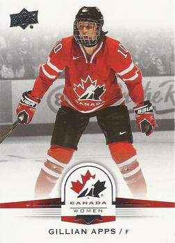 2014 Upper Deck Team Canada Juniors #146 Gillian Apps Front