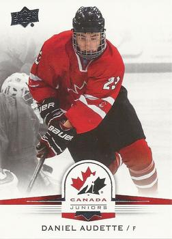 2014 Upper Deck Team Canada Juniors #22 Daniel Audette Front
