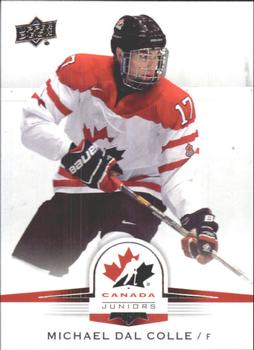 2014 Upper Deck Team Canada Juniors #2 Michael Dal Colle Front