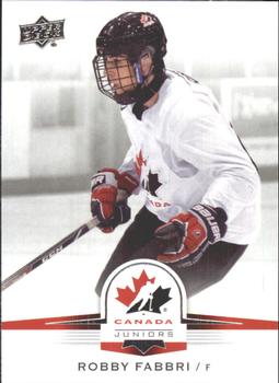 2014 Upper Deck Team Canada Juniors #3 Robby Fabbri Front