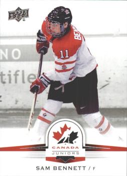 2014 Upper Deck Team Canada Juniors #9 Sam Bennett Front