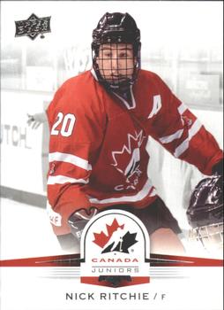 2014 Upper Deck Team Canada Juniors #18 Nick Ritchie Front