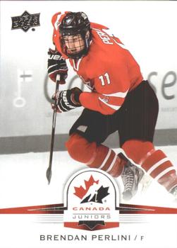 2014 Upper Deck Team Canada Juniors #38 Brendan Perlini Front